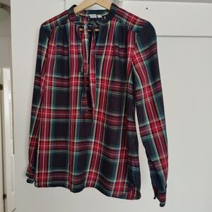 Gap | Plaid | Long Sleeve Blouse